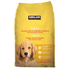 Puppies require more calories for energy and development. Kirkland Signature Chicken Rice And Vegetable Puppy Dog Food