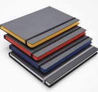 40mm Spine Folder Balacron - 40mm Spine, 2 Round Rings, PVC Cover With 4  Dividers (Blue/Green/Dark Blue) A5 Italian Style Folder