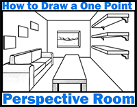 Learn to draw and know how to draw things step by step. One Point Perspective Drawing Lessons How To Draw Figures And Buildings And Shapes In 1 Pt Perspective With Easy Tutorials