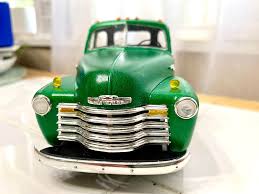Image result for Chrome Green 1950 Truck