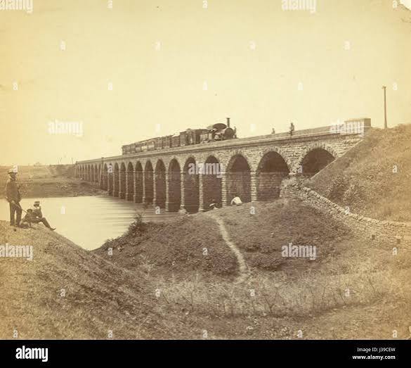 The Dapoorie Viaduct, located in Bombay (now Mumbai), India, completed in 1855, is an important railway bridge from the colonial era. The viaduct was vital in the development of the railway system