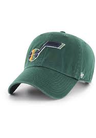 47 Utah Jazz Clean Up Adjustable Hat Green Green Cotton Size Adj Fitnessutah Adjustable Hat Utah Jazz Dad Hats