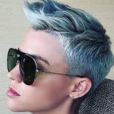 All The Best Vegan Hair Dyes To Get Ruby Roses Shimmery Violet Hair Vegan Hair Dye Vegan Hair Ruby Rose Hair