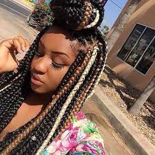 Box Braids Multi Colored Box Braids Hairstyles For Black Women Box Braids Hairstyles Short Box Braids Ahead, celebrity hairstylists weigh in on everything you need to know, including the price, time commitment that said, you probably have a lot of questions about what goes into getting box braids—namely, how long it takes and how exactly to take care of them. pinterest