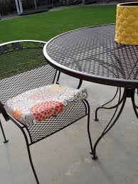 Modern wood finish coffee table. Just Another Hang Up Refurbishing Wrought Iron Furniture Iron Patio Furniture Wrought Iron Patio Furniture Patio Furniture Cushions