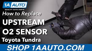 This toyota part is for sale (please call for pricing). How To Replace Upstream O2 Sensor 00 06 Toyota Tundra Youtube