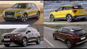 Dec 22, 2015 · our audi q3 deals page will make sure you get the cheapest prices and the best service. 2017 Audi Q2 Vs 2017 Peugeot 3008 Youtube