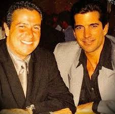 With his friend John Liebskind and his brother Forrest in front of St.  Patrick's