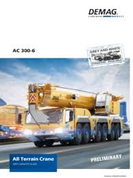 Demag Ac 300 6 Specifications Cranemarket