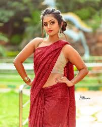 Kannada Model Sonu Surabhi Beautiful Stills In Red Saree Sonu sood is an indian film actor, model and producer which mainly works in hindi, telugu and tamil films. kannada model sonu surabhi beautiful