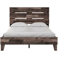 Find storage platform bed from a vast selection of bedroom sets. Signature Design By Ashley Neilsville Eb2120 157 113 Rustic Queen Platform Bed With Headboard Furniture Fair North Carolina Platform Beds Low Profile Beds