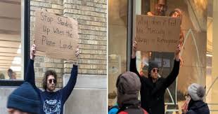 Very few people know who the elusive sign guy really is but he is becoming an internet celebrity via facebook. Guy Protests Against The Annoying Everyday Things With Funny Signs Cheezcake Parenting Relationships Food Lifestyle