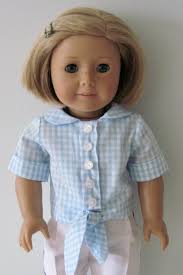 PDF Knot Hem Shirt Sewing Pattern Fits 18 Dolls