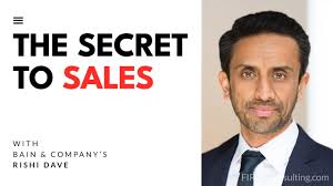 Bain's Rishi Dave, The secret of top sellers