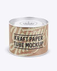Download Small Kraft Paper Tube W A Convex Lid And A Paper Label High Angle View In Tube Mockups On Yellow Images Object Mockups Mockup Free Psd Psd Mockup Template Mockup Downloads