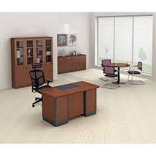 Shang yan design & guan pin a large table in this home office setup acts as a double sided desk for two users. China High Quality Office Furniture Modern Office Table Desk Designs On Global Sources Office Table Modern Desk Office Desk