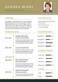 Advocaat Stagiair Cv Template S Gratis Motivatiebrief
