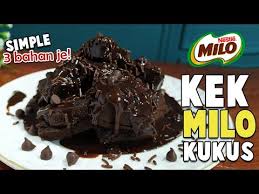 Video kali ini damia ingin kongsikan cara untuk memasak kek. Kek Milo Kukus 3 Bahan Tanpa Oven Youtube