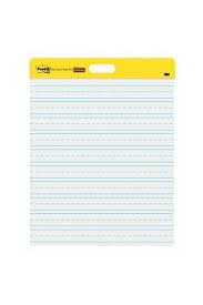 Post It Primary Ruled Self Stick Wall Pad 508 X 584mm
