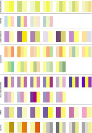 When overused, yellow may have a disturbing effect; Elegant