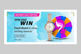All questions regarding your gift card balance should be directed at the merchant that. Amazon Fossil Women S Day Quiz Answers Today Watch And Win A Fossil Watch Pricebaba Com Daily
