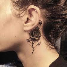 Kadin Boyun Dovmeleri Woman Neck Tattoos Panosundaki Pin