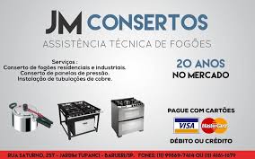 JMCONSERTOS - Assistência Técnica De Fogões