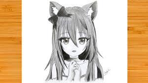 The best place to find all your favorite anime girls of all time. How To Draw Anime Wolf Girl Drawing Anime Neko Girl Step By Step Youtube