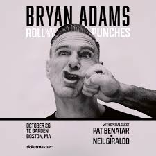 JUST ANNOUNCED: Bryan Adams is heading out