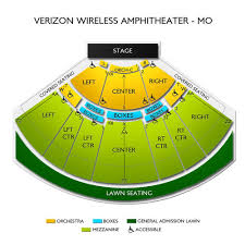 Hollywood Casino Amphitheatre St Louis 2019 Seating Chart