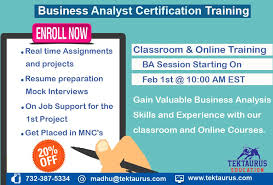 Business Analyst Training New Jersey In 2020 Business Analyst Online Training Online Classroom