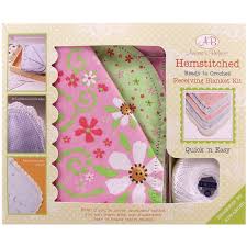 Weekend Kits Blog Hemstitched Baby Blanket Kits Ready To Crochet