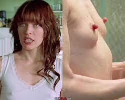 Milla jovovich nipples