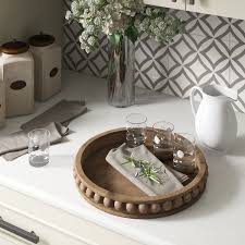 • a mirror tray or a silver tray is a sophisticated way to serve treats to guests. Ophelia Co Brashear Round Wood Coffee Table Tray Reviews Wayfair Wood Coffee Table Tray Round Wood Coffee Table Coffee Table Tray