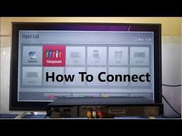 If your tv has a headphone output, simply connect your headphones to the port. Connect Lg Tv Component Input How To Youtube