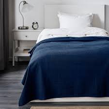 43+ frisch bild mietvertrag wohnung kostenlos : Indira Tagesdecke Dunkelblau 150x250 Cm Ikea Deutschland