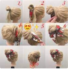 Pin By Carla Vidal On All About Hair Scarf Hairstyles Hair Styles Easy Hair Dos