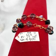 Emas 70 bisa dikenal juga dengan emas 16. Jual Gl419h334h Gelang Model Mata Crystal Variasi Tiga Warna Emas Kadar 70 Kota Surabaya Paris Gold Jewelry Tokopedia
