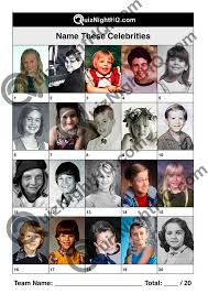 Pixie dust, magic mirrors, and genies are all considered forms of cheating and will disqualify your score on this test! Famous Faces 043 Celebrities As Kids Quiznighthq