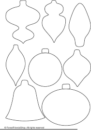 Christmas Ornaments Templates Pdf Instant Download Diy Etsy Christmas Ornament Template Diy Christmas Ornaments Easy Ornament Template