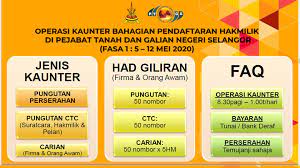 Dapatkan pengesahan dari penolong pendaftar perkahwinan (ppp) kariah. Pembukaan Operasi Pejabat Tanah Dan Galian Selangor Facebook