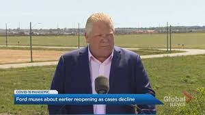 The doug ford government has stuck to its slow motion reopening plan for the province as vaccination targets are surpassed. Doug Ford Hints At Possible Early Step 2 Reopening Even By A Matter Of Days Globalnews Ca