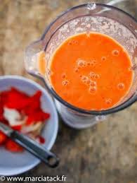 Gaspacho De Tomate Minute Recette Gaspacho Gaspacho Tomate Recettes De Cuisine