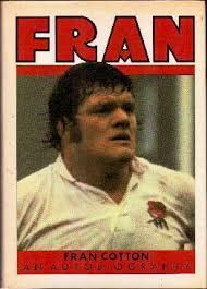 FRAN COTTON SALE, LANCASHIRE ENGLAND & BRITISH LIONS RUGBY BOOK