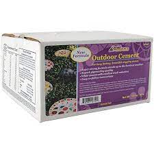 Mortar, rather than concrete, must be used in mosaics. Amazon Com Jennifer S Mosaics Outdoor Cement 10 Pound Arts Crafts Sewing