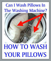 Can I Wash Pillows In The Washing Machine Front Loading Washing Machine Cleaning Pillows Wash Feather Pillows