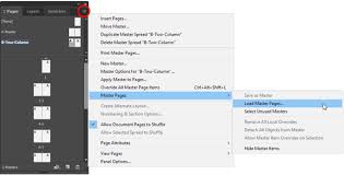 How do i add a second page? How To Import Master Pages In Adobe Indesign Webucator