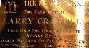 You can reload your arch card online at any time using your credit card. Mcdonald S Has A Mysterious Gold Card Which Grants You Free Food Shemazing