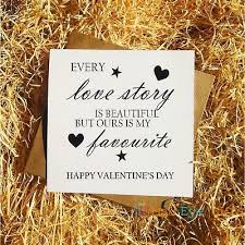 Happy valentine's day to the woman of my dreams. Our Love Story Cute Romantic Happy Valentines Day Card Husband Wife Ebay