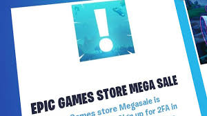 Many have no idea about turning on 2fa, let alone. Fortnite Epic Games Store Mega Sale Leak 2fa Users Get A Special Bonus Gamerevolution